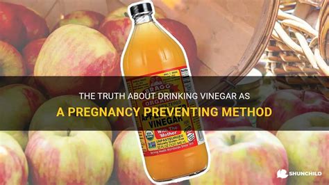 will drinking vinegar prevent pregnancy.